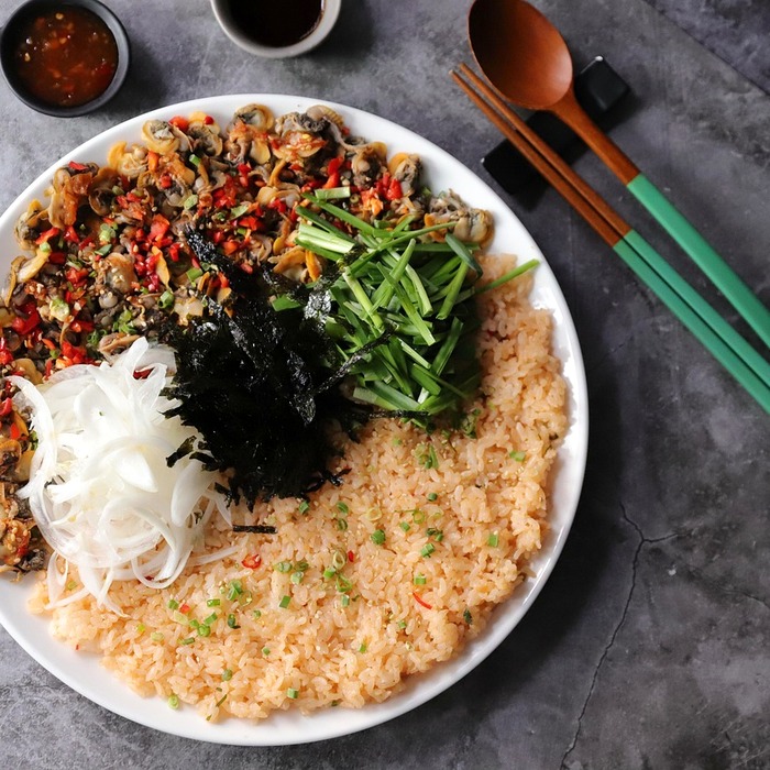 비빔밥 재료