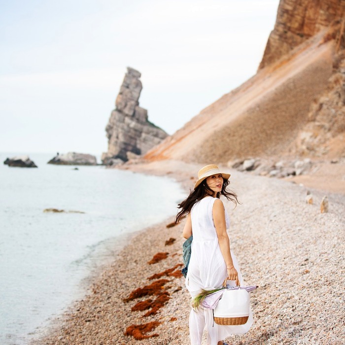 제주 해변 산책