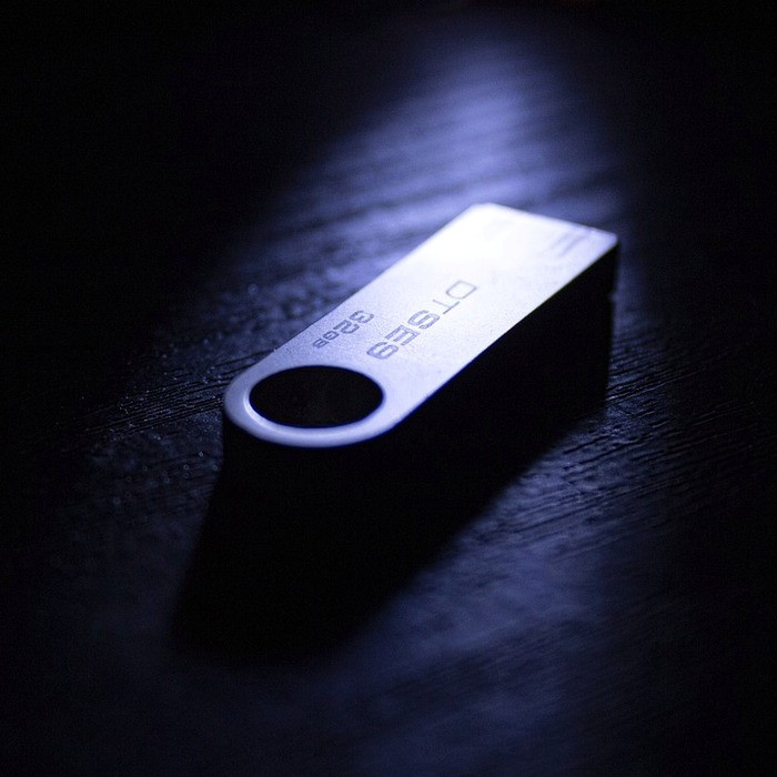 USB 드라이브 준비