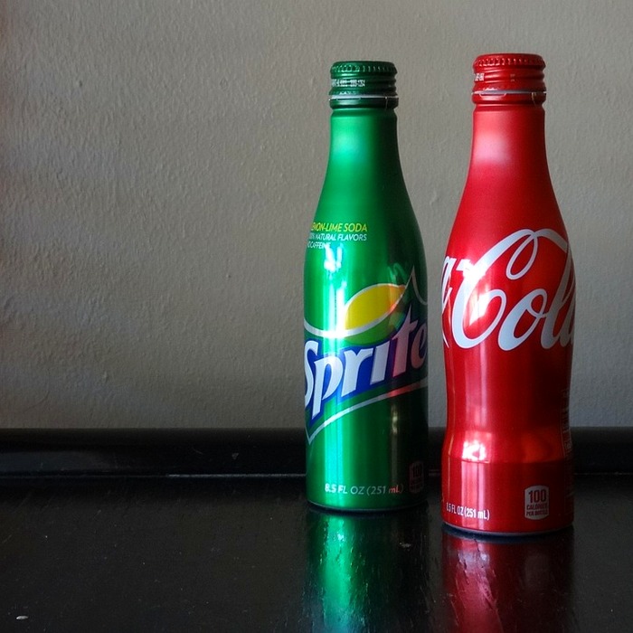 청량한 음료