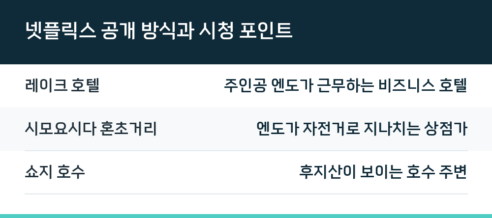 넷플릭스 공개 방식과 시청 포인트